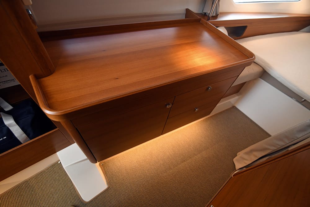 This storage cabinet can be fitted with a second fridge.