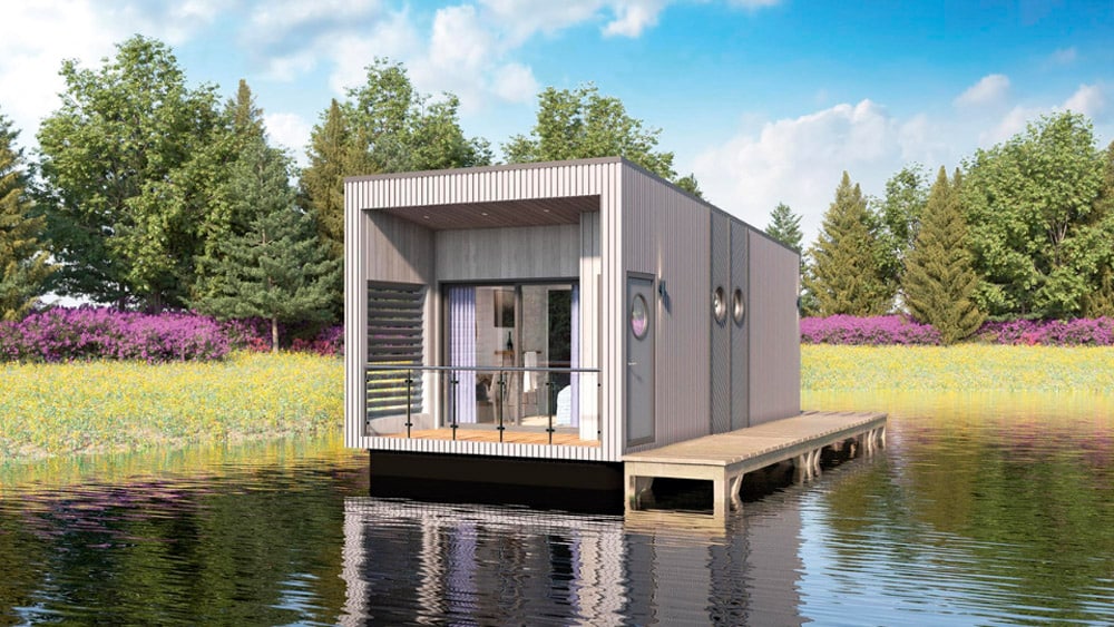 Floating Rooms Open at Penarth Marina
