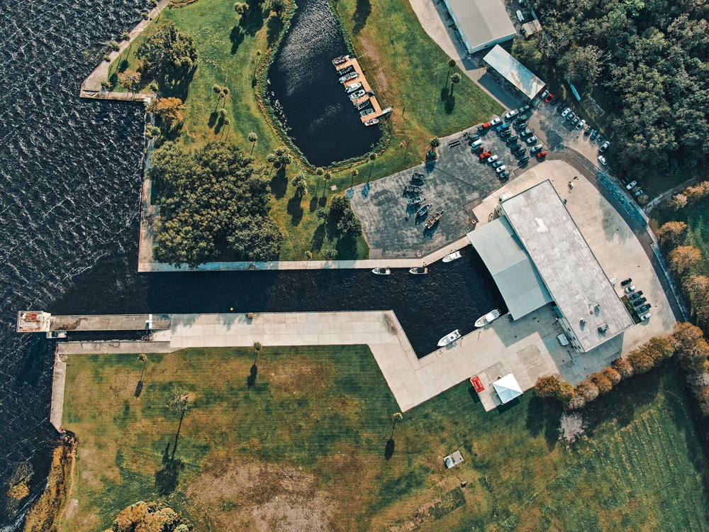 Lake X aerial view