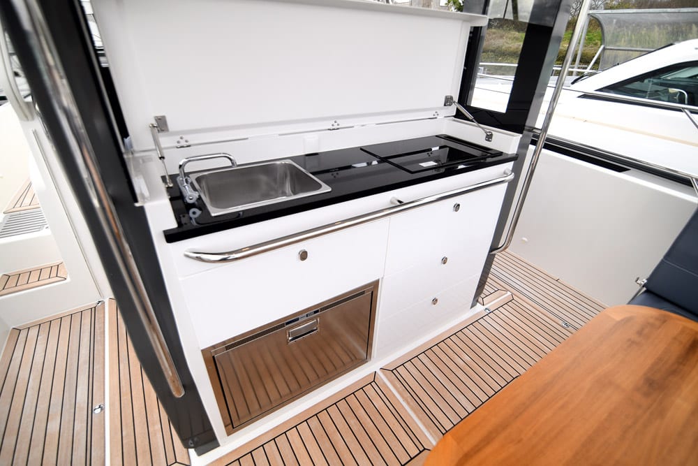 No scrimping with the galley.