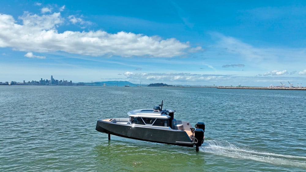 Navier N30 underway