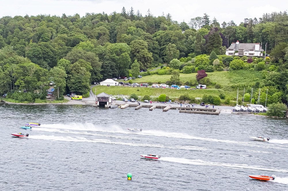 WMBRC Wondermere racing sustainable powerboat racing
