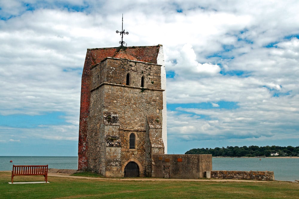 St Helens Church Tower, St. Helen’s, Isle of Wight`. © M Rose - Shutterstock