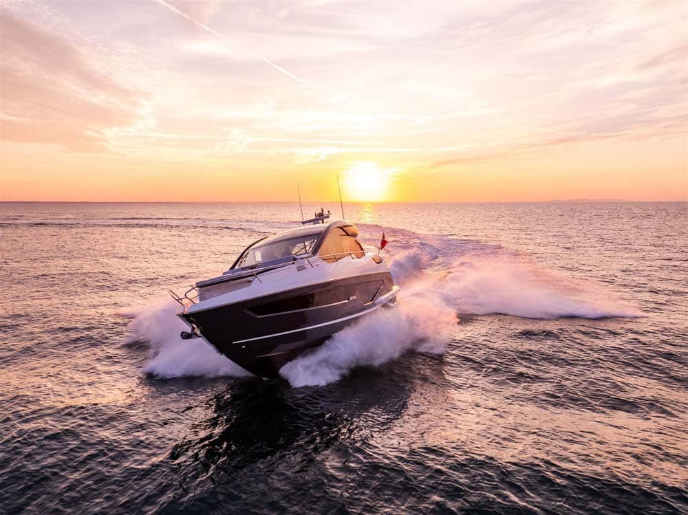 Sunseeker Predator 55 British Motor Yacht Show BMYS