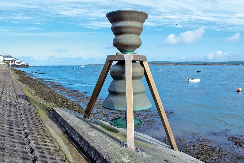 The first Time & Tide bell to be installed in the UK.